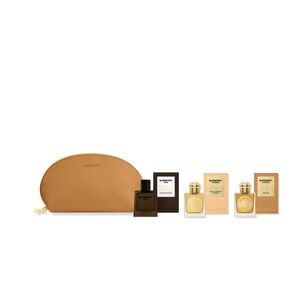 Burberry Tan Cosmetic Bag Set